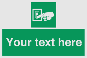 Custom Light Switch Sign